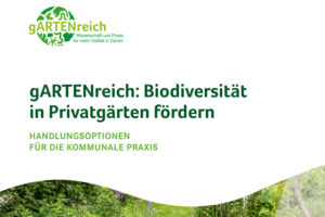 Titelbild Handlungsleitfaden Biodiversität