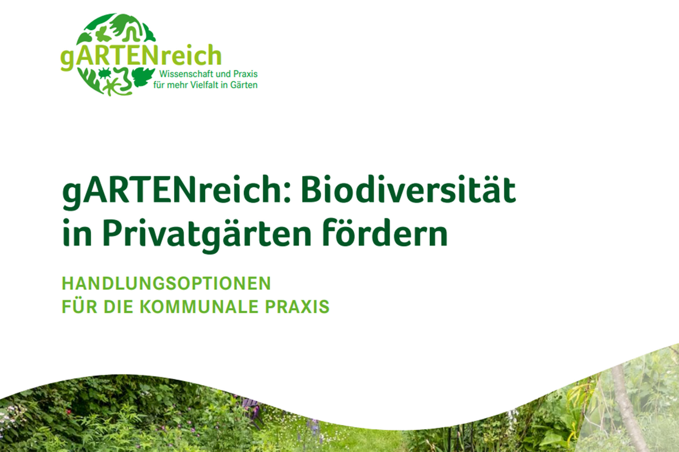 Titelbild Handlungsleitfaden Biodiversität
