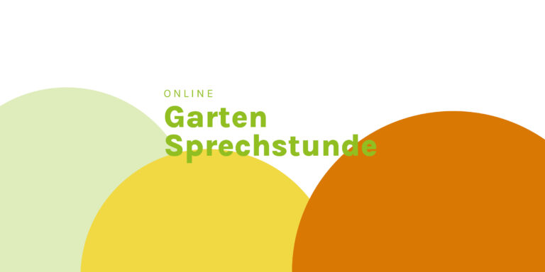 Digitale Gartensprechstunde Sven Wachtmann